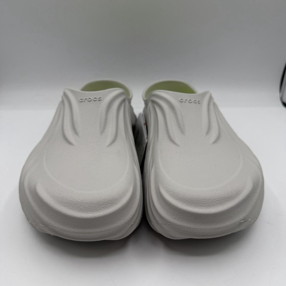 Crocs Echo Wave Clogs Mens 9 Womens 11 Atmosphere Grey/Lime Punch‎ Slip On main image 6